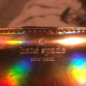 Iridescent Kate Spade wallet